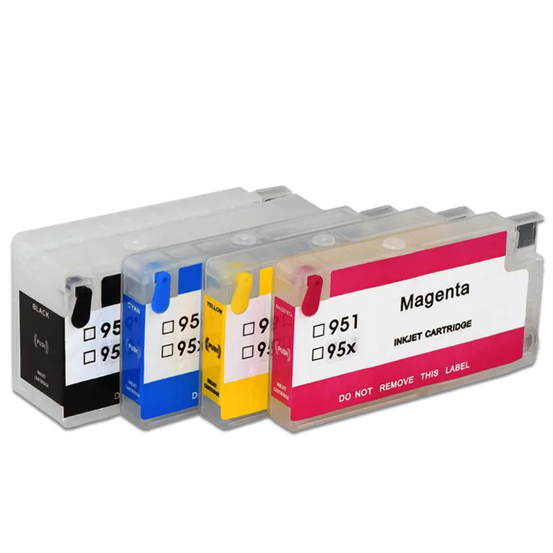 

950 951 952 953 954 955 711 Refill Ink Cartridge No Chip For HP T120 T520 7720 7740 8210 8710 8715 8718 8720 8725