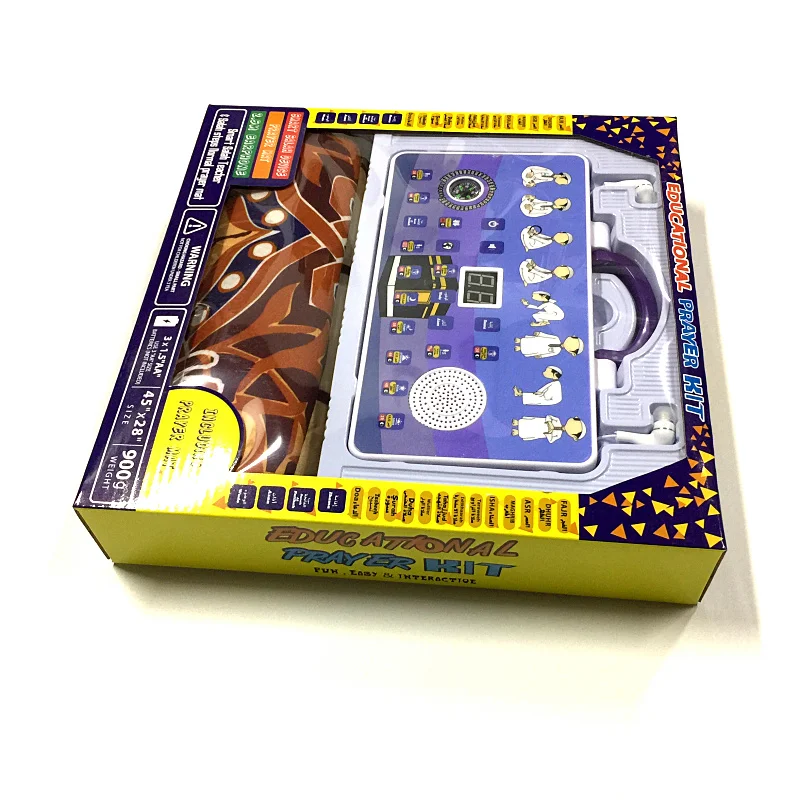 Интерактивный Обучающий исламский детский коврик для молитвы электронное