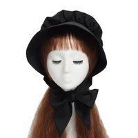 lolita bonnet hat victorian accessories vintage women girls medieval colonial peasant maid cap cosplay
