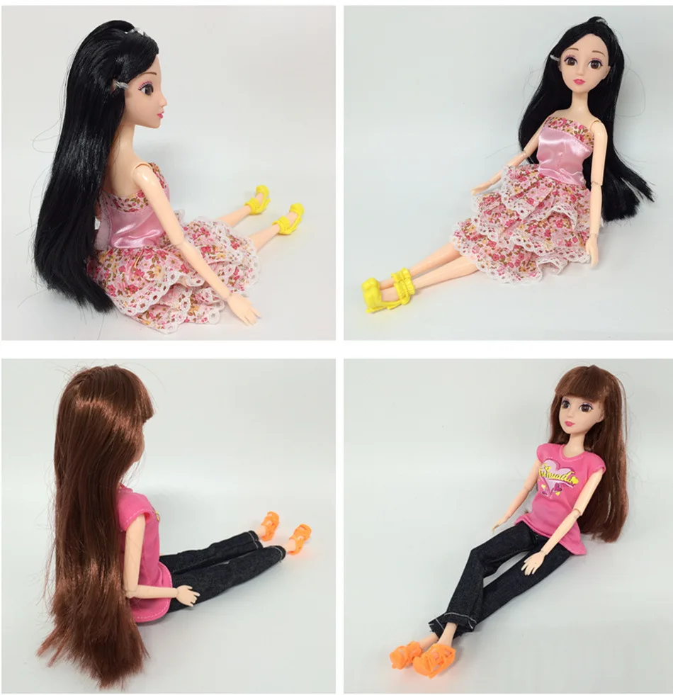 N-1 Doll Clothes Girl DIY For 1/6 OOAK Beauty Doll's Dress A Brand Head As Gift If 3-set or More