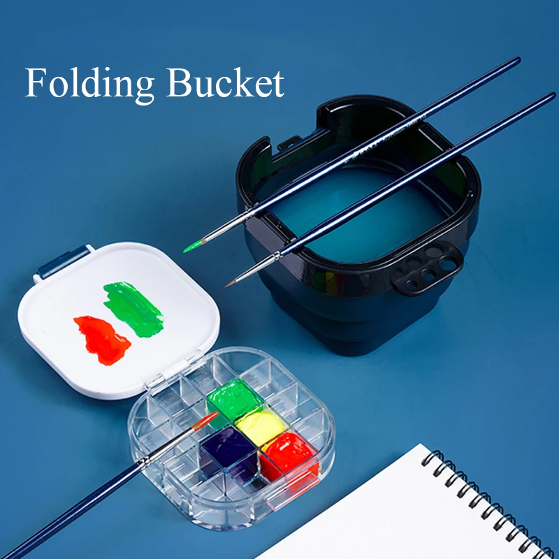 Складной держатель для ручек набор из 16 ящиков рисования в сетке съемный