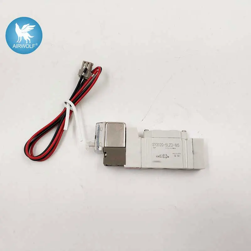

SY3120-5LZD-M5 2 position single M5 24v solenoid valve