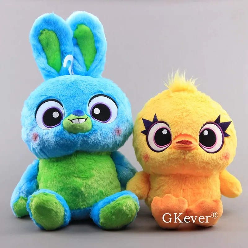 35 см История 4 голубой кролик и желтая утка Ducky плюшевые игрушки кукла большой размер мягкая спальная Подушка детский подарок на день рождения