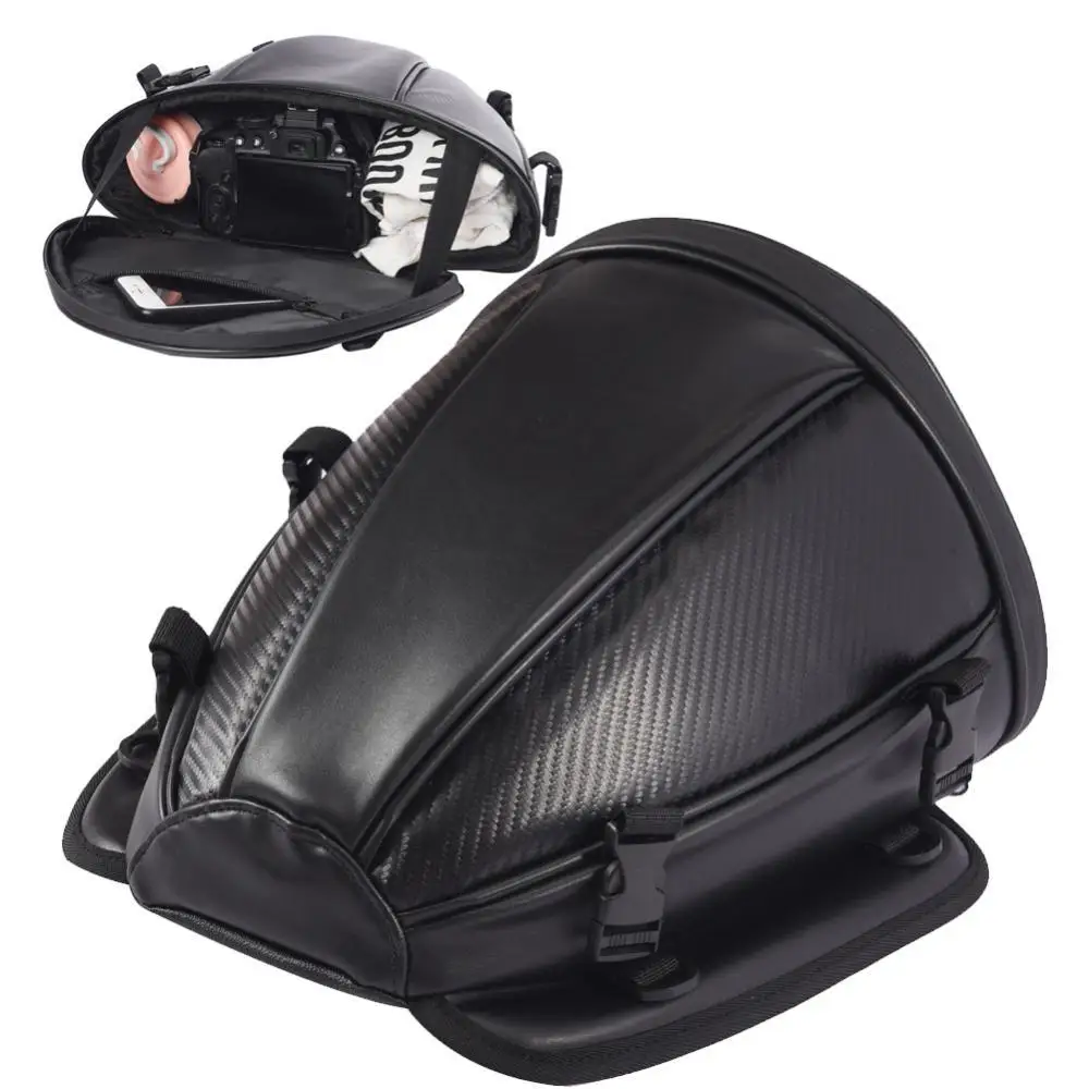 

85% Hot Sales!!! Waterproof Motorcycle Motorbike Rear Trunk Back Seat Carry Luggage Tail Bag Case