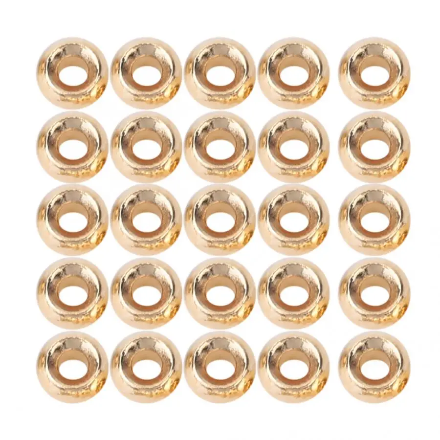 25 шт./лот гранулы вольфрама вязание мушек из вольфрамового сплава круглые бусины