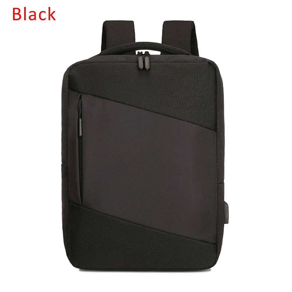B black HEFLASHOR рюкзаки для ноутбука мужские рюкзаки бизнес ноутбук Mochila водонепроницаемый рюкзак зарядка через usb сумки для путешествий - Цвет: B black