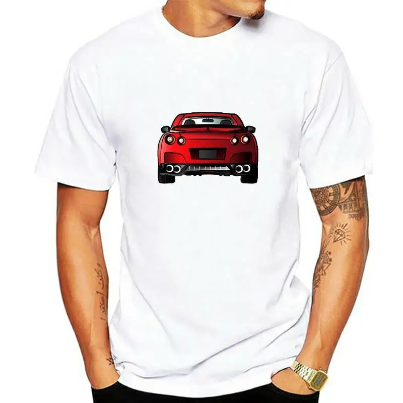 

Nissan GT-R Car Back T-shirt Full Colour Print High Quality Tee for present for your Boyfriend Dad MUF-12124 men t shirt