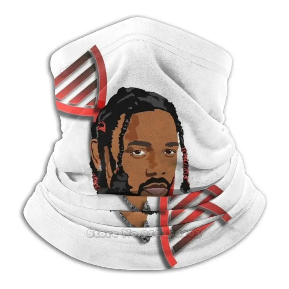 Кендрик Ламар ДНК шарф бандана шея Обогреватель повязка на голову Велоспорт