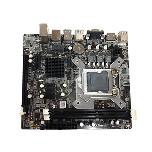 Desktop Motherboard for Intel H81 1150 2DDR3 1600/1333/1066Mhz Memory with HDMI-compatible USB 3.0 Support VGA+HDMI Dual Output