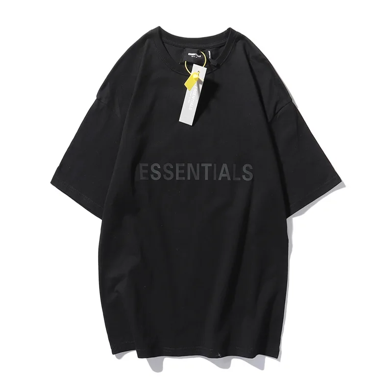 

Men's fashion brand slogan letters three-dimensional plastic logo best selles fresh prince of bel air shirt retro t anime shirt