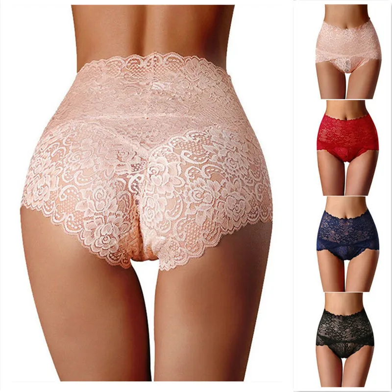 Дамское ажурное нижнее белье женское кружевное Сетчатое цветочное модное