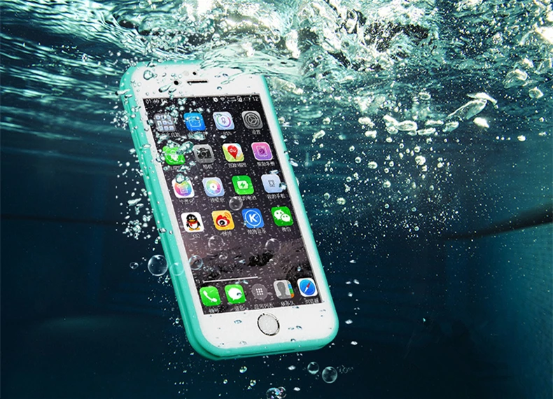 Waterproof Phone Case for iPhone 6 6s 7 8 Plus SE 5S Swimming Diving TPU Cover X Coque | Мобильные телефоны и аксессуары