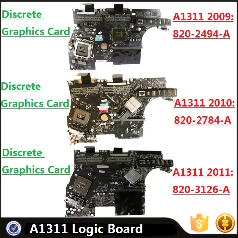 

Оригинальная материнская плата A1311 Для iMac 21,5 ''A1311 2009 2010 2011, логическая плата, запасная деталь системы, полностью протестированная, работает хорошо