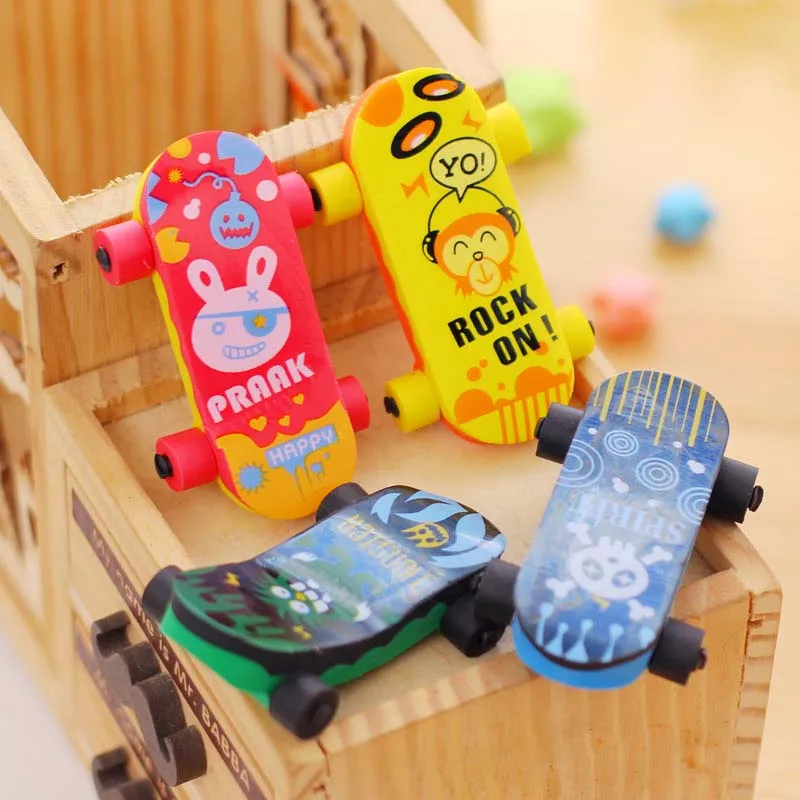 

2Pcs Erasers Car Shape Creative Lovely Kawaii 3D Party Decor Favors Stationery Accessories for Gifts Office Cute School Supplies