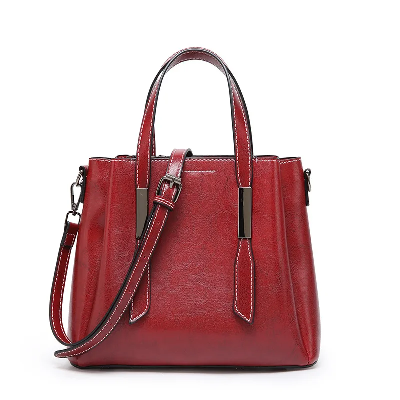 

Women's Bag New European and American Fashion Women's Tot Bag Simple Hundred with A Hand-held Stiletto Shoulder Bag