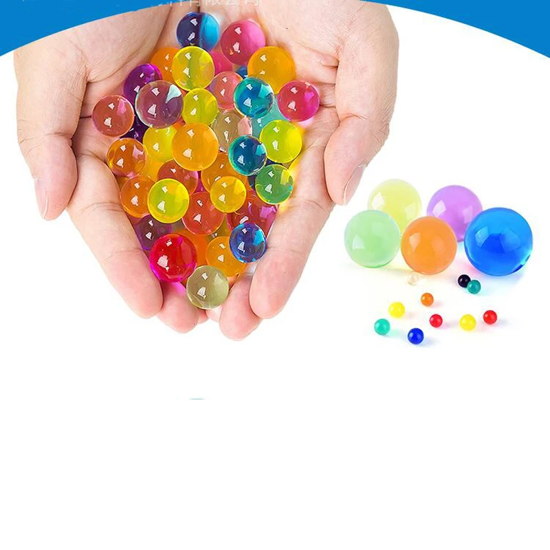 10000 шт. большие кристаллические бусины для поглощения воды из грязи