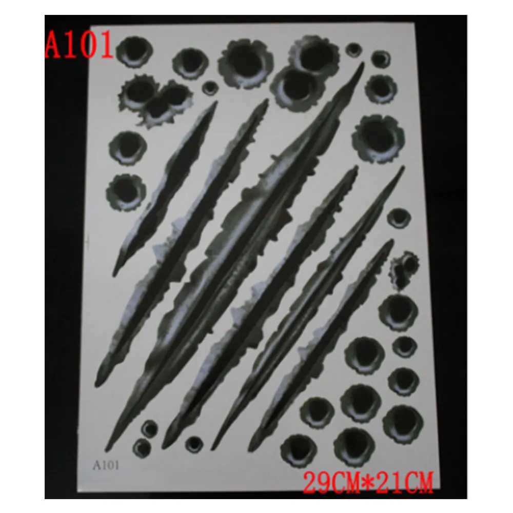 Модифицированные автомобильные декоративные царапины креативные