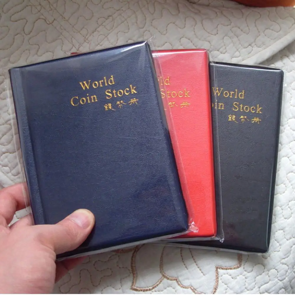 120 карманов чехлы для монет держатель органайзер коллекционирования Мини Пенни