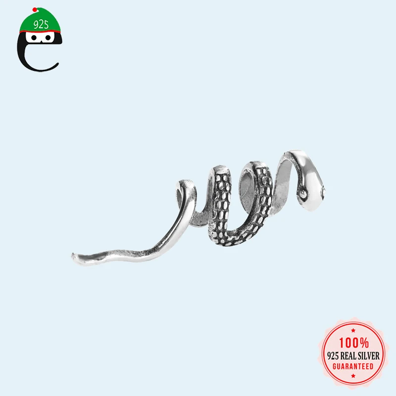 Женские серьги каффы из серебра 100% пробы без пирсинга|Серьги-клипсы| |