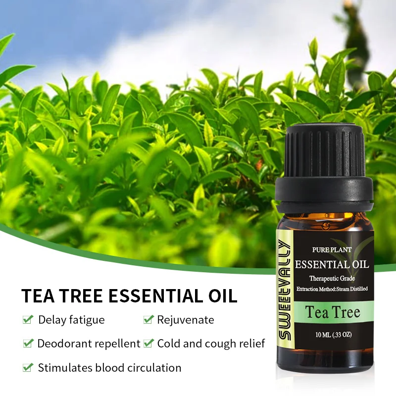 Сладкий органические эфирные масла чайного дерева масло Ароматерапия массаж