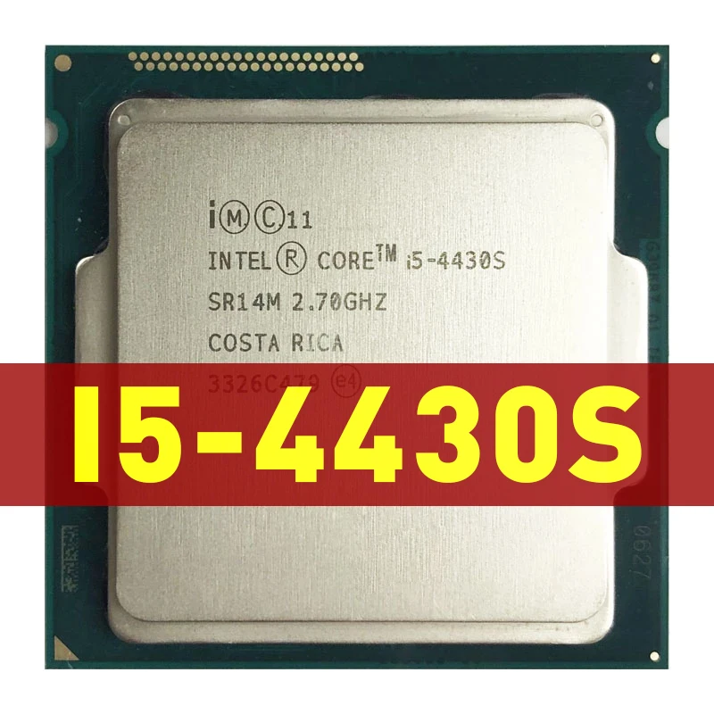 

Intel Core i5-4430S i5 4430S 2.7 GHz Quad-Core CPU Processor 6M 65W LGA 1150