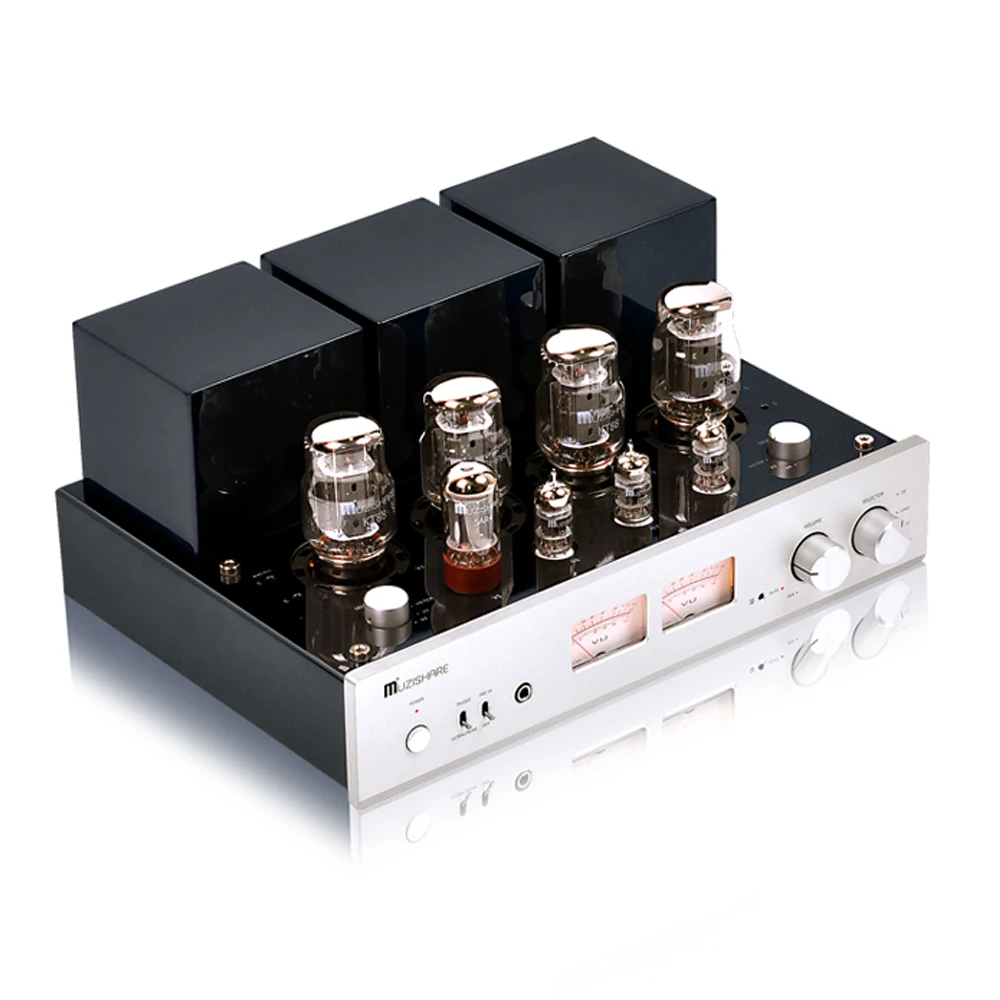 Вакуумный трубчатый усилитель MUZISHARE X7 HIFI KT88 встроенный мощности push-pull с пультом