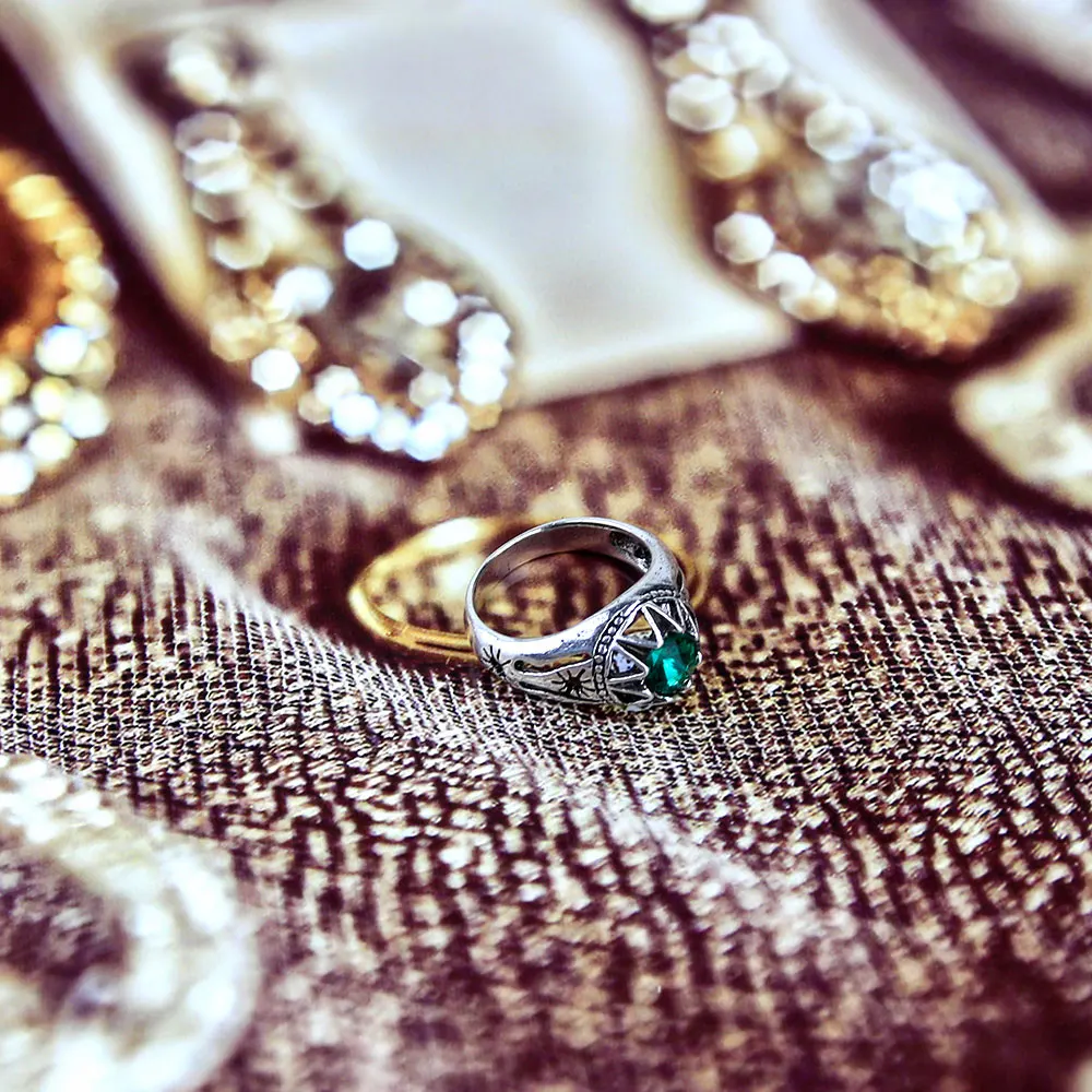 Женское Винтажное кольцо Sunspicems винтажное серебряное в стиле ретро подарок