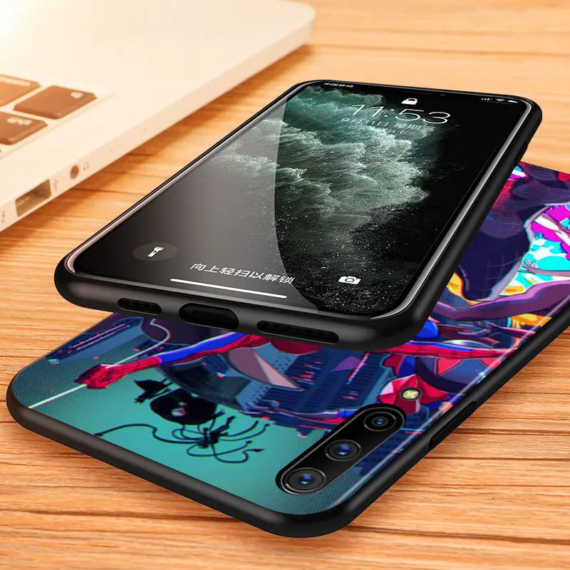 

Marvel spider man ART for Samsung A2 A10 A20 A30 A40 A50 A60 A70 A80 A90 Core E S TPU Black Phone Case
