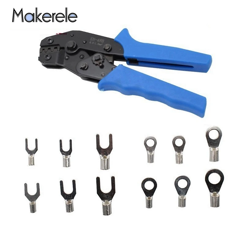 Пружинные Зажимные клещи серии SN/1 обжимные плоскогубцы для обжима кабеля