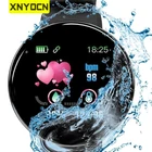 Водонепроницаемые женские умные часы Xnyocn, спортивный фитнес-трекер с сенсорной кнопкой, мужские модные электронные часы для Android IOS