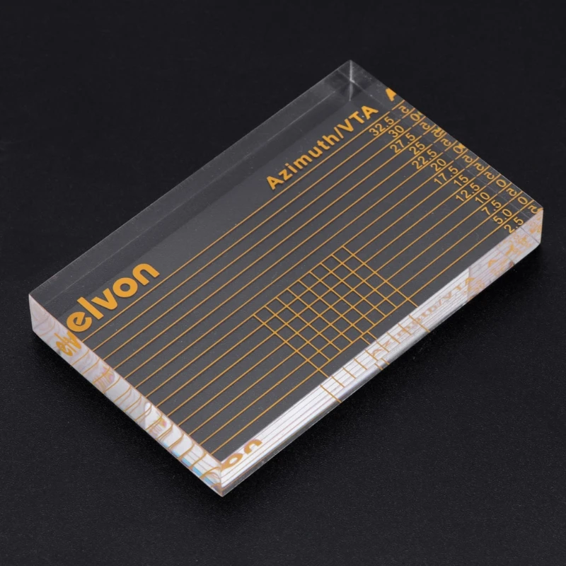 2020 Новый LP Виниловый проигрыватель измерительный Phono тонарм VTA/картридж Azimuth