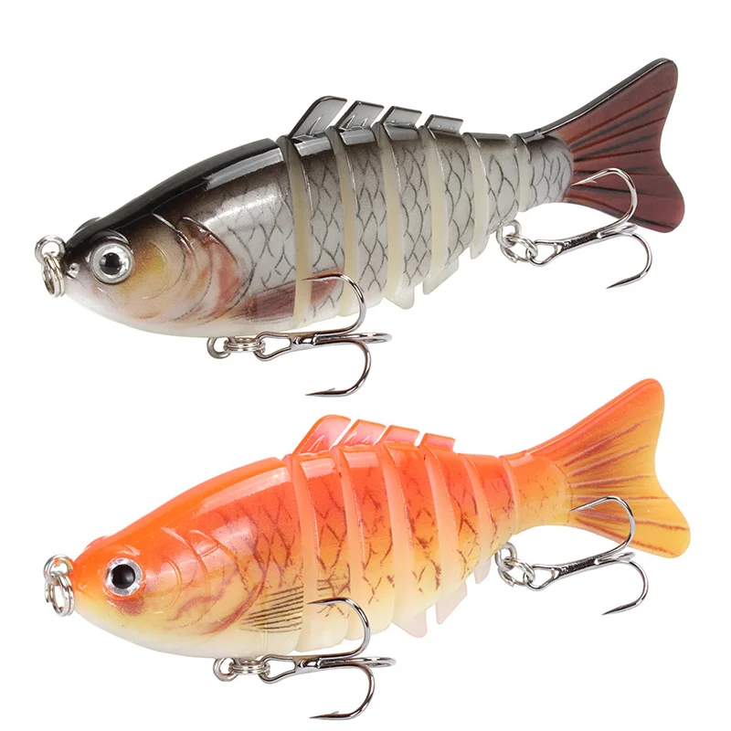 1 шт. новые рыболовные приманки для плавания воблер Minnow мульти секционный жесткий