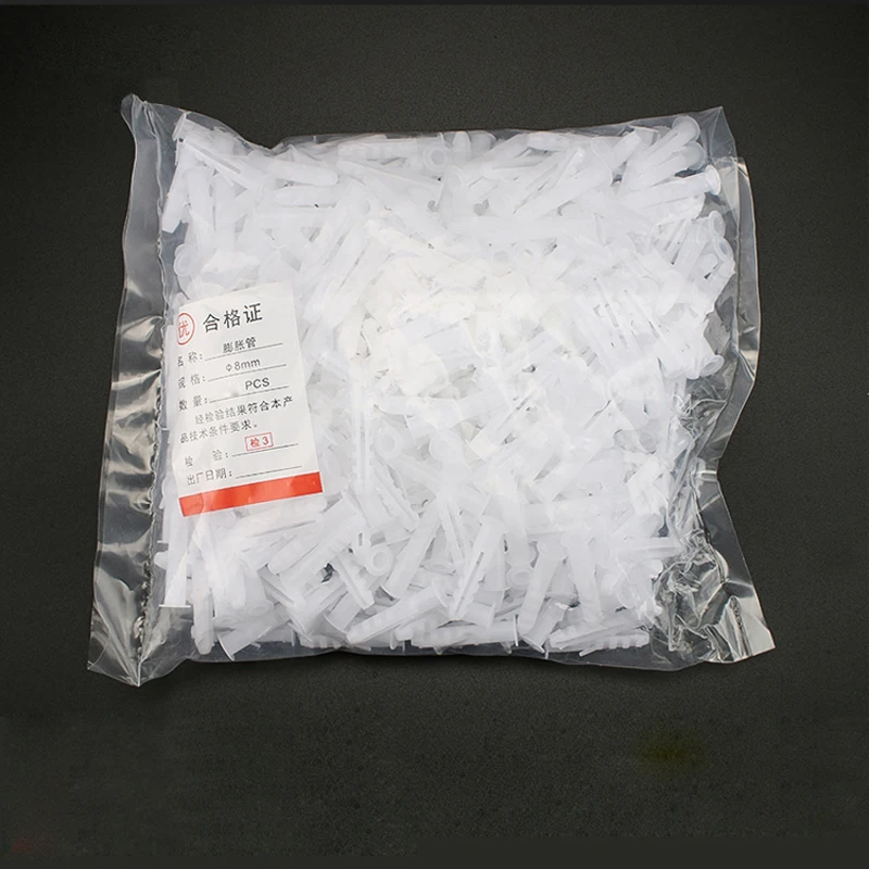 Пластиковая Расширительная Труба [5 мм-12 мм] настенные анкеры заглушки