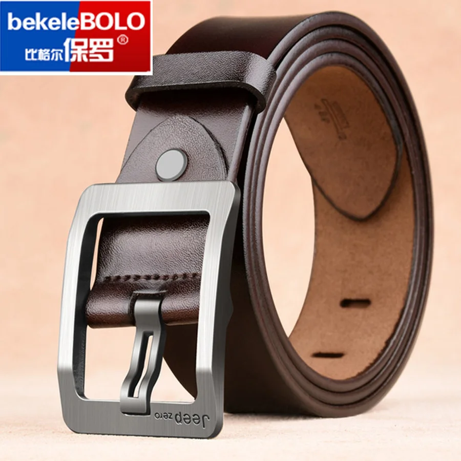Мужской деловой ремень в стиле ретро Высококачественный из сплава с