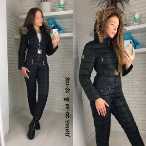 Парка женская зимняя, с капюшоном, 2019