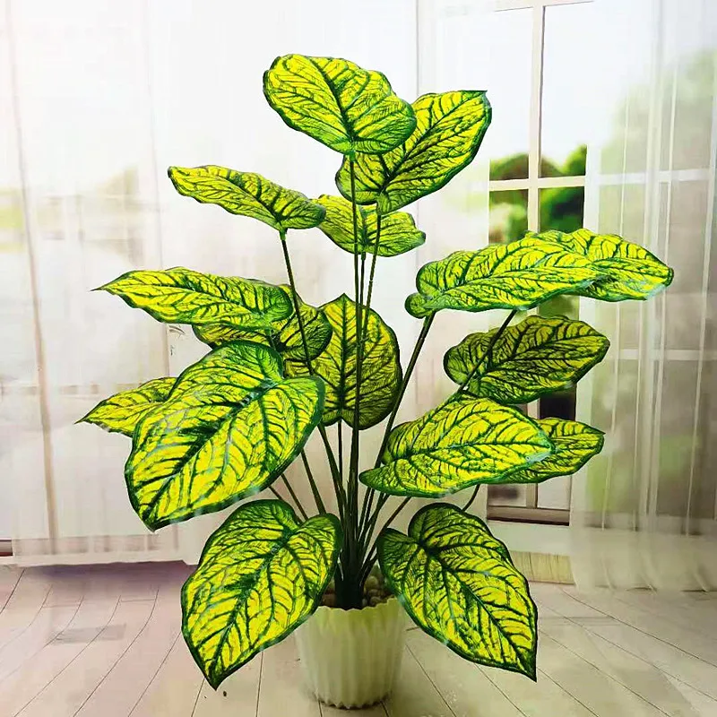 70 см 18 вилок искусственные растения монстеры комнатные Зеленые деревья