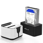 Док-станция для внешнего жесткого диска 3,02,5 дюйма, 2 отсека, SATA USB 3,5, SSD