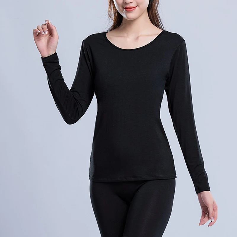 Теплое термобелье комплект из 2 предметов сексуальное женское нижнее белье