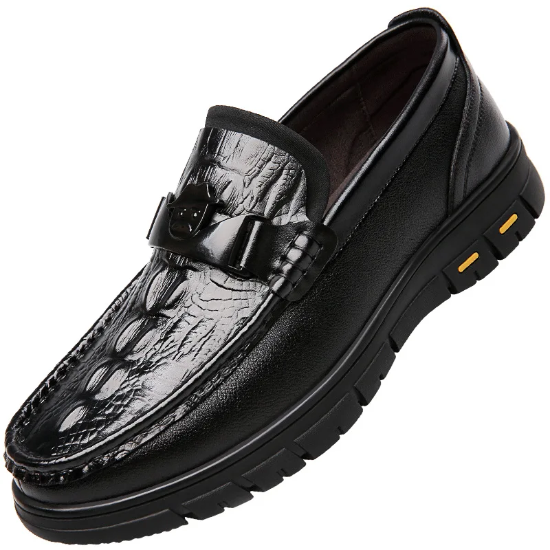 2020 новые мужские официальные Туфли с круглым носком на плоской подошве Свадебные