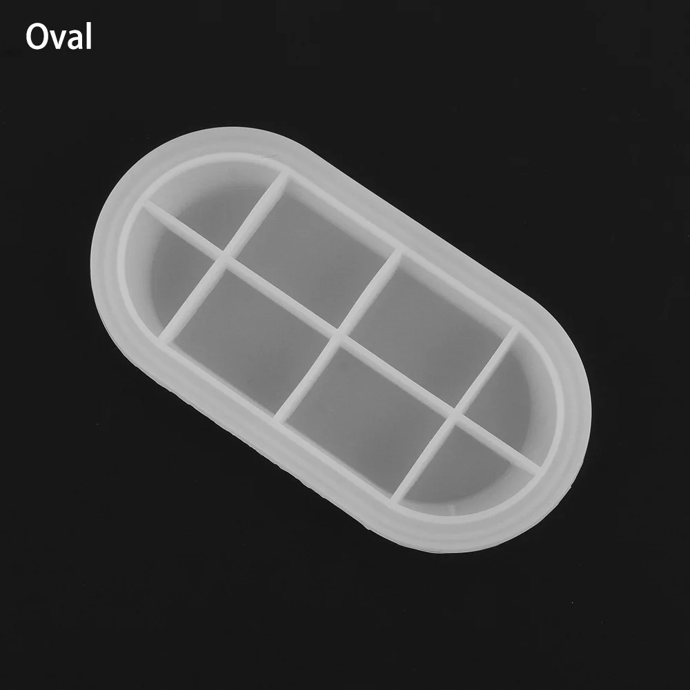 Круглая/овальное блюдо полимерная форма Прозрачная Пластина силиконовая