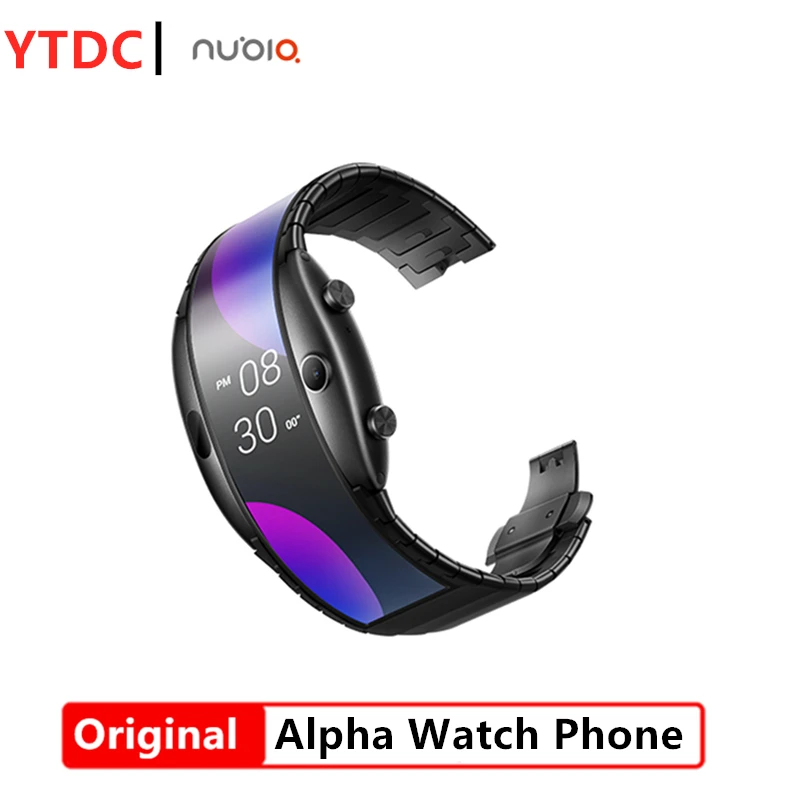 Оригинальный ZTE Nubia alpha 4 01 &quotСкладной гибкий дисплей Snapdragon 8909W Мобильный телефон с