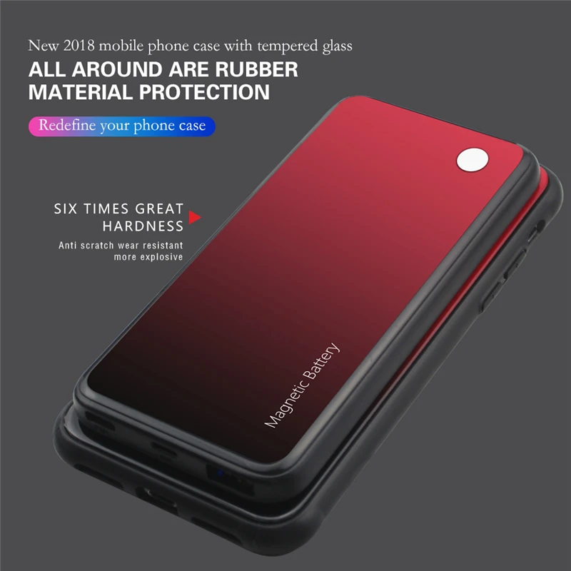 5000 мАч беспроводной магнитный аккумулятор зарядное устройство для Samsung Galaxy S7