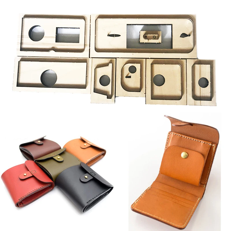 Японское стальное лезвие высечка стальной перфоратор сумка для монет режущая