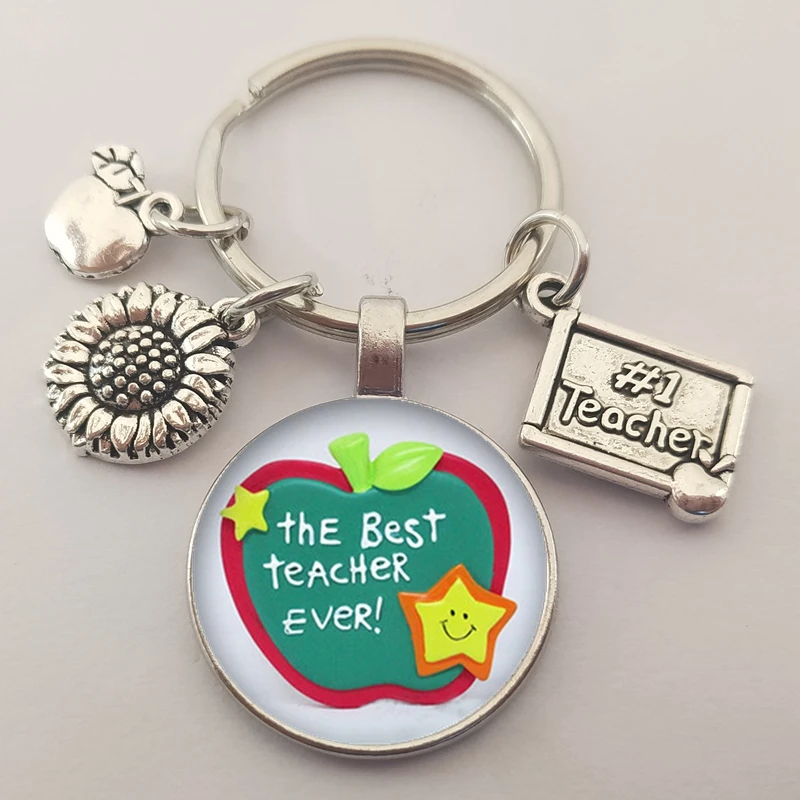 Новый подарок на День учителя брелок ювелирные изделия благодарность учителю