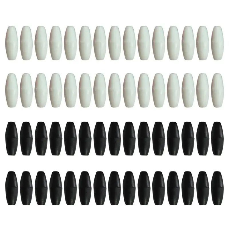 60 шт Пластиковые застежки бусины коннекторы для бочки Безопасность Отрывные