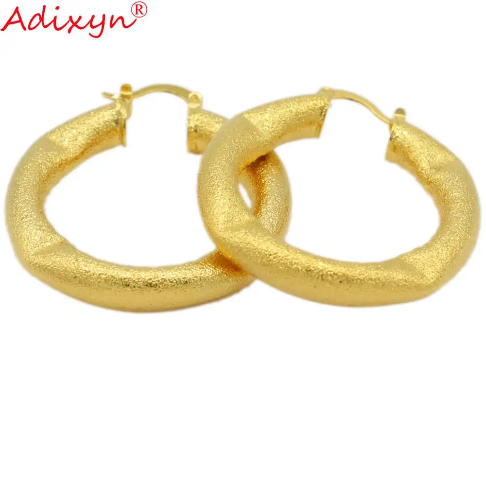 Adixyn серьги кольца неправильной формы ювелирные изделия золотого цвета для