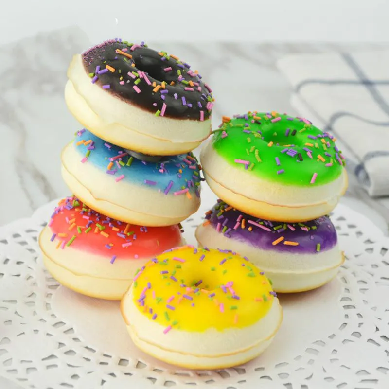 Имитация гранулированного пончика поддельные украшения для торта детские