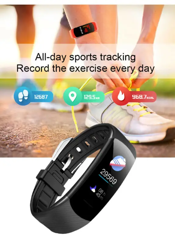 

New arrival Smart Watch Blood Pressure Heart Rate Monitor BraceletFitness Activity Tracker Sport Heart Rate Wristband