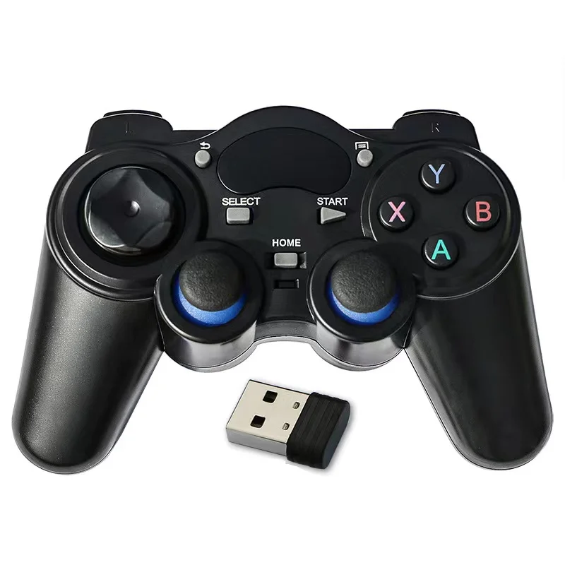 Джойстик Android игровой контроллер ТВ-приставка TV игровая ручка 2 4G беспроводная |