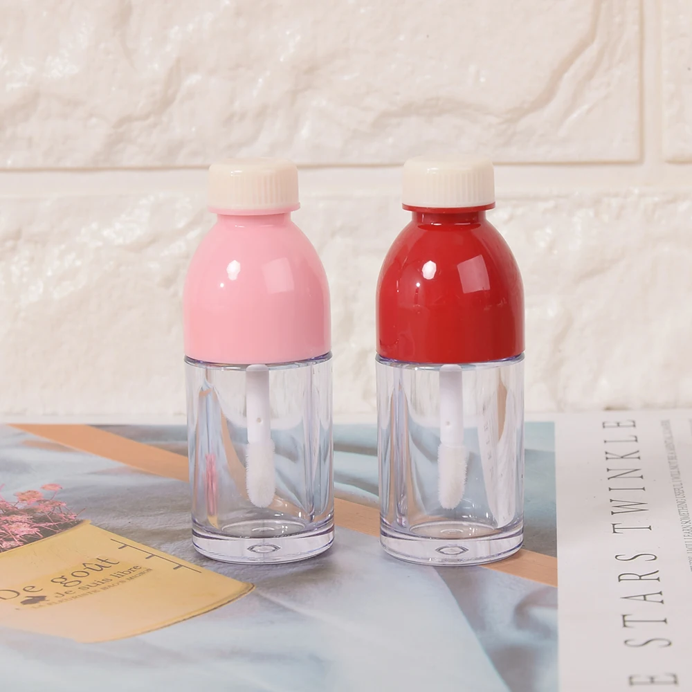 

1/5 шт творческие пустой блеск для губ трубки бутылка для напитков в форме пустой блеск для губ трубки 8 мл губа многоразового пополнения Баль...